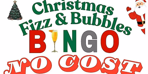 Fizz & Bubble Bingo  December at The Wine Room & Tavern Avon