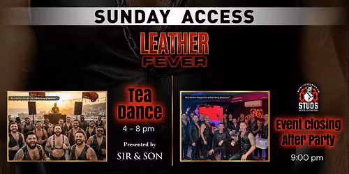 Leather Fever 2025 | COMBO Two Events ACCESS | SUNDAY DOMINGO NOV 23rd