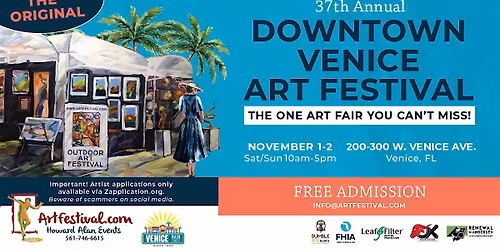 37th  Annual Downtown Venice Art Festival