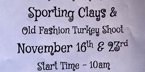 Sporting Clays Event