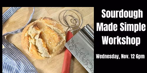 DIY Workshop - Sourdough Made Simple