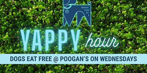 Yappy Hour at Poogan's (Dogs Eat Free!)
