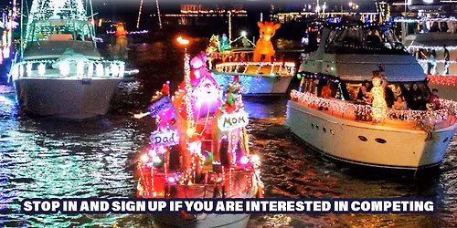 Annual Boat Parade Party and Competition at Old Man Franks