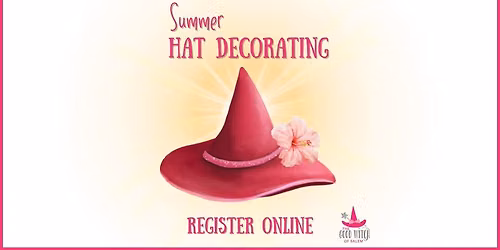 Summer Hat Decorating