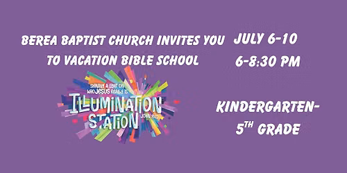 Vacation Bible School 2026