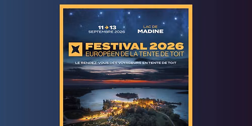 Festival Europ\u00e9en de la Tente de Toit 2026 - 5\u1d49 \u00e9dition