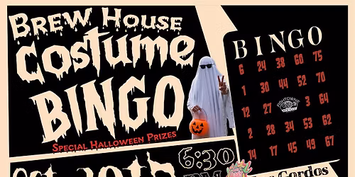 Brew House Costume Bingo with Los Gordos Mexican Street Food