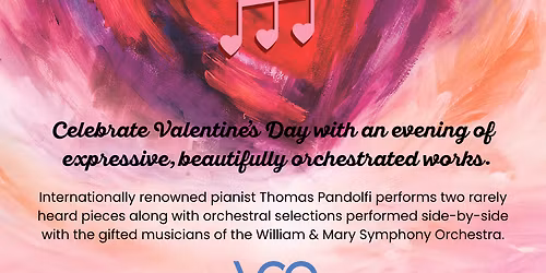 Virginia Chamber Orchestra - Love Notes at Capital One Hall
