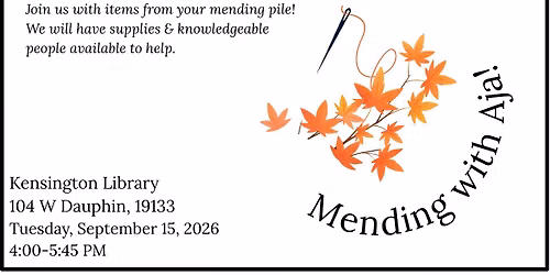 Mending with Aja