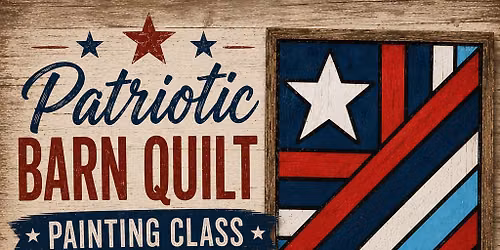 Barn Quilt Painting Class Feat. Cynthia Jean DeLuca