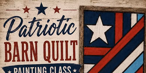 Barn Quilt Painting Class Feat. Cynthia Jean DeLuca