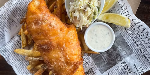 Friday Fish Fry-Day at The Burleigh