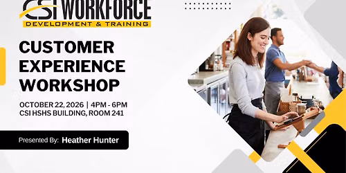 Customer Experience Workshop: Mastering Face-to-Face Service Standards