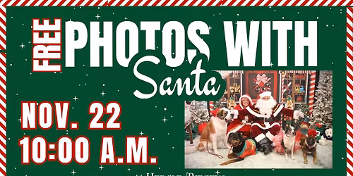 FREE Photos with Santa