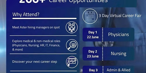Aster Recruitment Drive