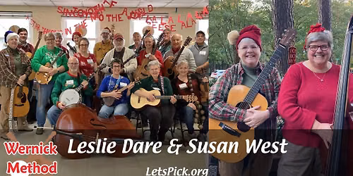 Raleigh, NC: Holiday Bluegrass Jam Class with Leslie Dare & Susan West