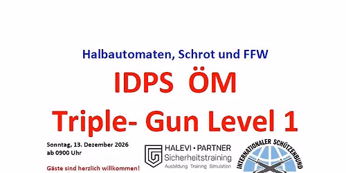 \u00d6M IDPS Triple Gun 13. Dezember 2026