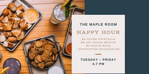 A Spirited Happy Hour Experience
