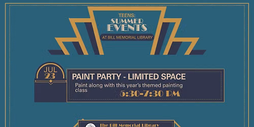 TEENS - Paint Party