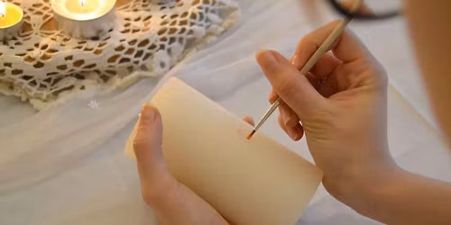 Ateliers peinture sur bougies