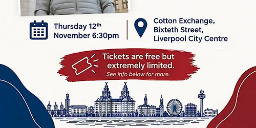 Liverpool City Toastmasters presents... An Evening with Joseph Roberts