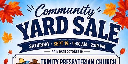 Community Yard Sale East Brunswick NJ