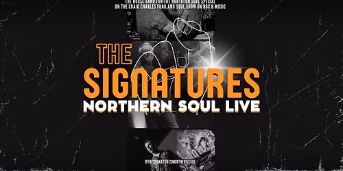 MIDDLESBOROUGH: The Signatures, Northern Soul Live