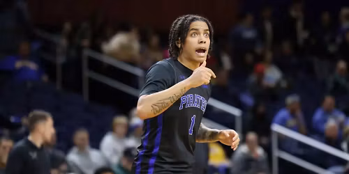 Monmouth Hawks at Hampton Pirates Mens Basketball