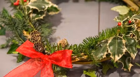 Winter Wreath Making at Rainham Hall