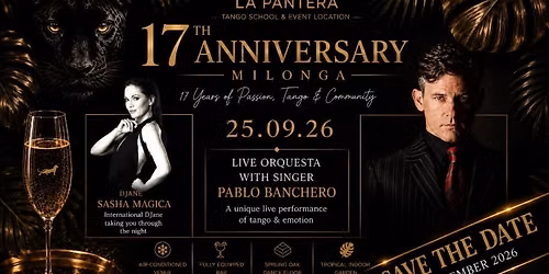 17 YEARS LA PANTERA \u2014 ANNIVERSARY MILONGA
