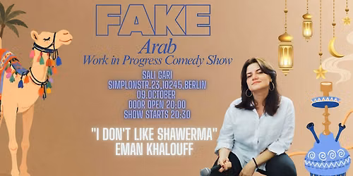 Fake Arab Energy Solo by Eman Khalouff