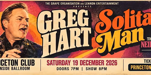 Greg Hart - The Songs of Neil Diamond at Princeton Club, Burnside Ballroom