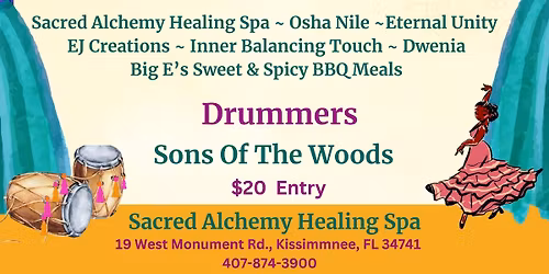 Drum Circle & Spiritual Market 