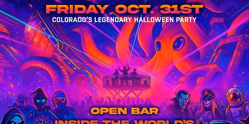 Coloween 2025: Open Bar & Haunted Bounce Empire