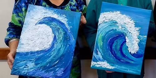 (NEW) Abstract Oceans in Acrylic