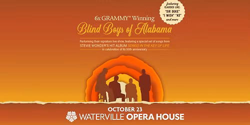 Blind Boys of Alabama in Waterville, ME