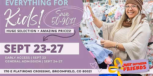 Kids' Huge Pop-Up Sale - Fall Tickets Arvada\/Louisville