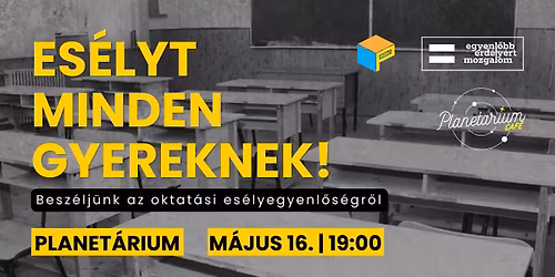Es\u00e9lyt minden gyereknek! \u25aa\ufe0f Besz\u00e9lj\u00fcnk az oktat\u00e1si es\u00e9lyegyenl\u0151s\u00e9gr\u0151l!