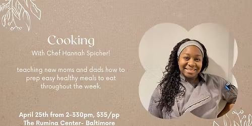 Cooking w\/ Chef Hannah