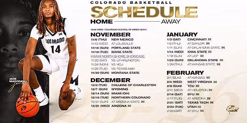 Parking Oklahoma State Cowgirls at Colorado Buffaloes Womens Basketball