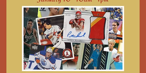 PDCC"s RVA Sports Card Spectacular 4 (Sports Exclusive Card Show)