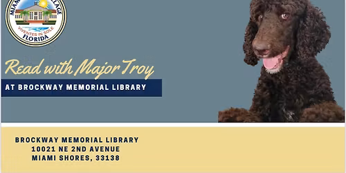 Library Read with Major Troy