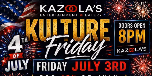 Kazoola's Kulture Friday: Red, White, & Blue