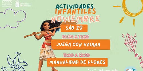 ACTIVIDADES INFANTILES MERCADO DEL PUERTO