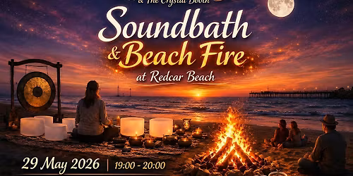 Full moon energy healing soundbath by the sea