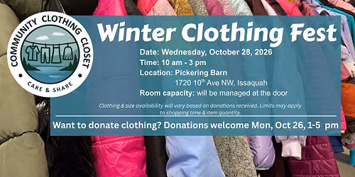 Winter Clothing Fest