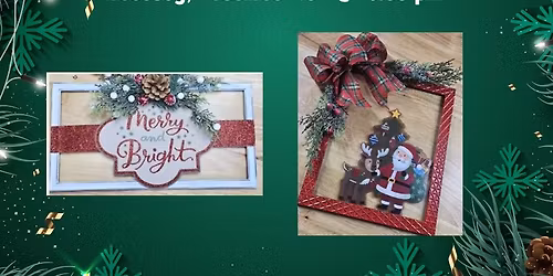 Adult Craft Night: Holiday Frames
