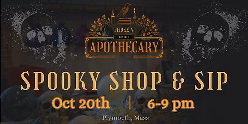 ThreeV Spooky Shop N Sip