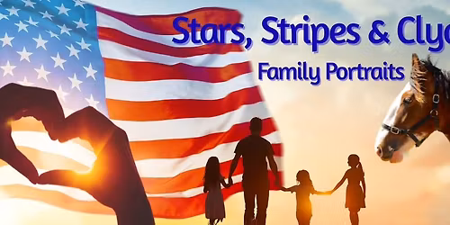 Stars, Stripes & Clydes \u2014 Family Portraits with Clydesdales