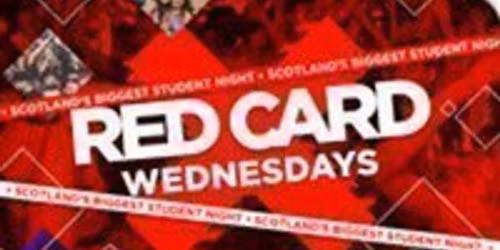 RED CARD Wednesday